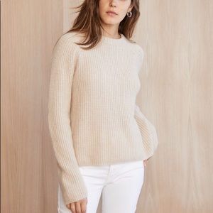 Jenni Kayne Cashmere Fisherman Sweater